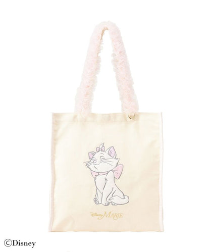 FEB 22 PREORDER - Disney Japan x Maison De Fleur - The Aristocats - Marie - Frill Handle Tote Bag