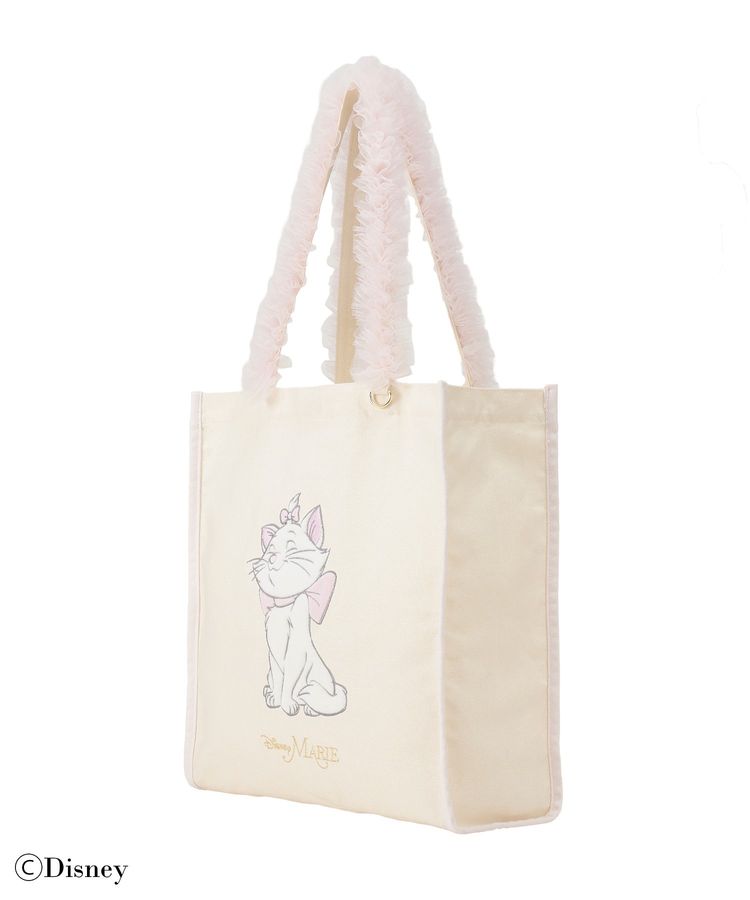 FEB 22 PREORDER - Disney Japan x Maison De Fleur - The Aristocats - Marie - Frill Handle Tote Bag