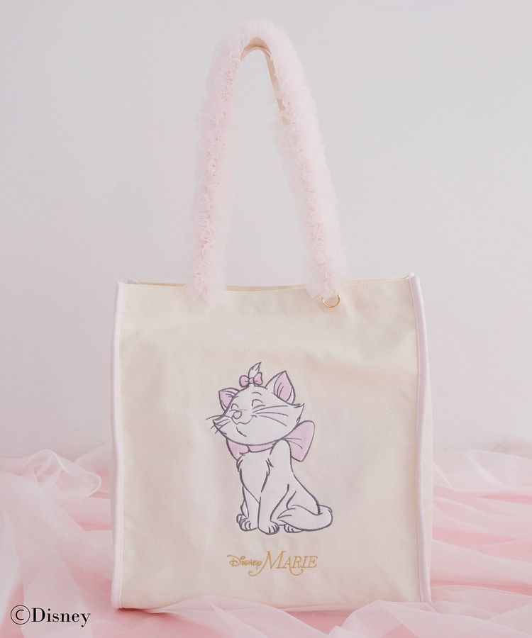 FEB 22 PREORDER - Disney Japan x Maison De Fleur - The Aristocats - Marie - Frill Handle Tote Bag