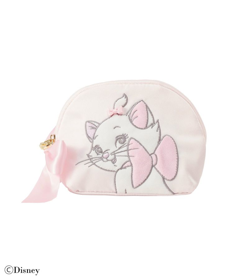 FEB 22 PREORDER - Disney Japan x Maison De Fleur - The Aristocats - Marie - Round Pouch