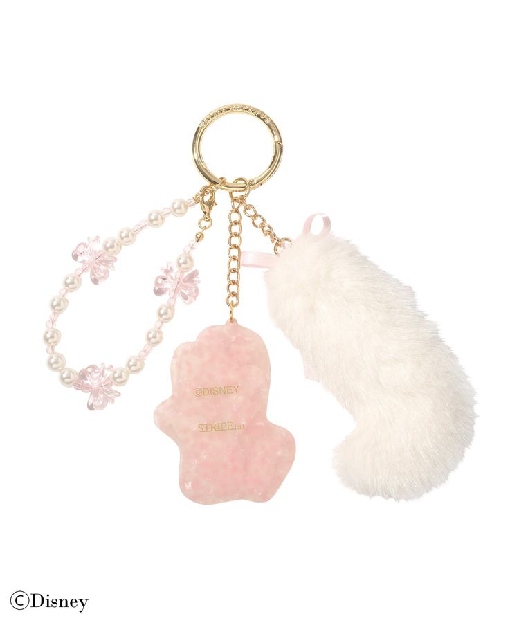 FEB 22 PREORDER - Disney Japan x Maison De Fleur - The Aristocats - Marie - Tail Bag Charm