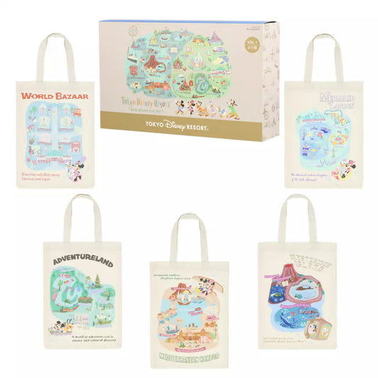 Tokyo Disney Resort - 5 Tote Bag - Blind Bag Full Set - Volume 1