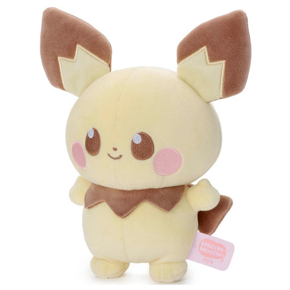 Japan Pokemon Center - PokePeace -  Mocchi-Mocchi-Style - Plush Toy - Pichu