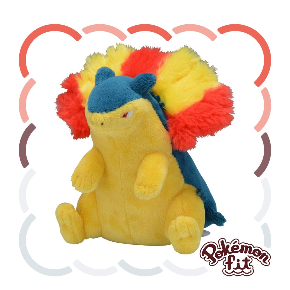 Pokemon Center Japan - 157 Plush Toy Pokémon Fit - Typhlosion