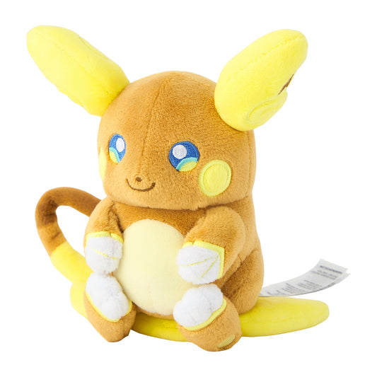 Japan Pokemon Centre - A026  Raichu - Palm Sized Plush - (Alolan Form)