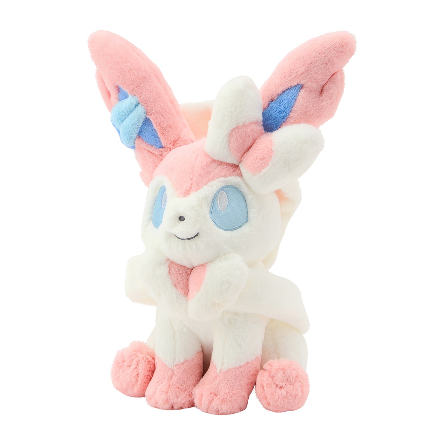 Japan Pokemon Center Original - Sylveon - Fluffy Huggable Plush