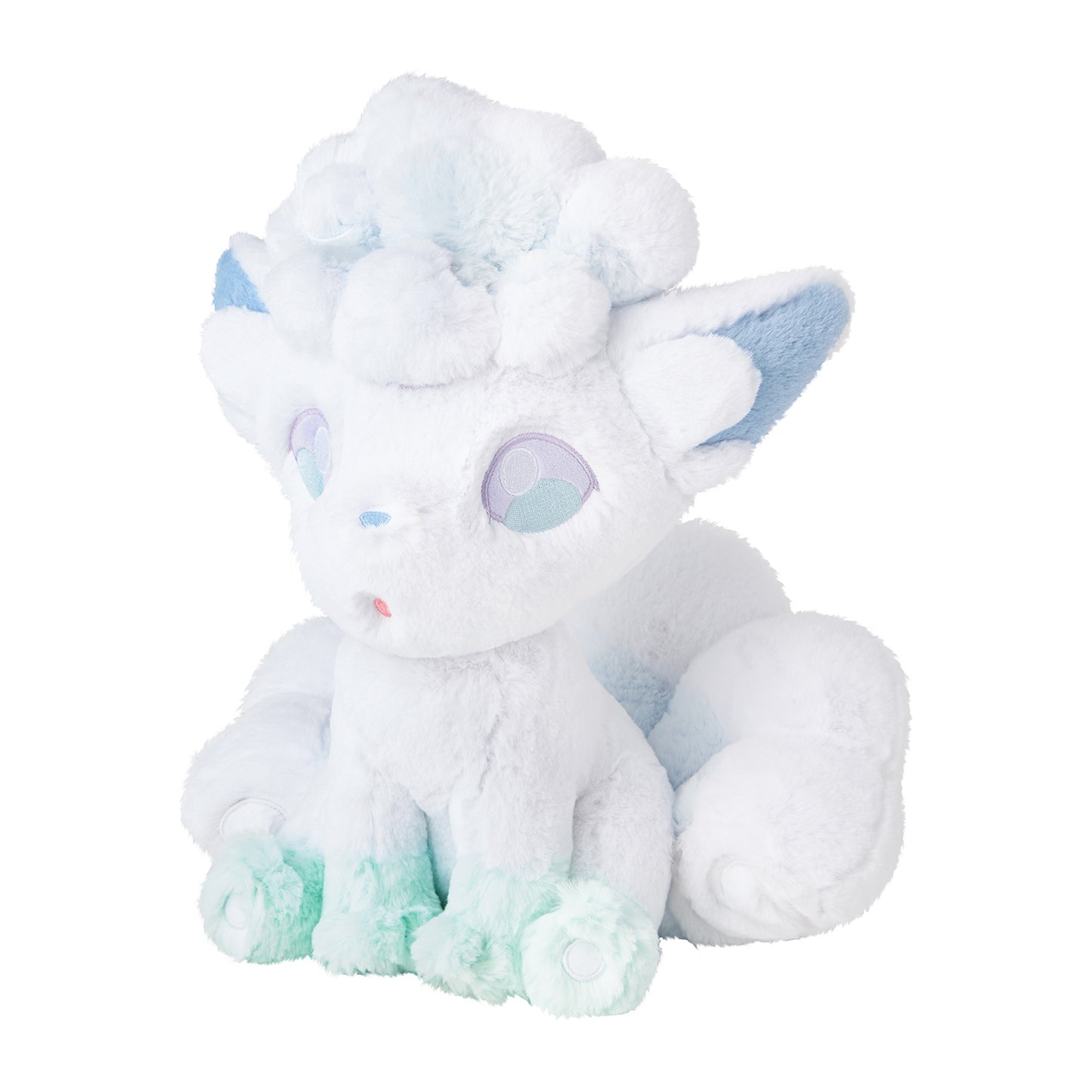 Japan Pokemon Center Original - Alolan Vulpix - Fluffy Huggable Plush
