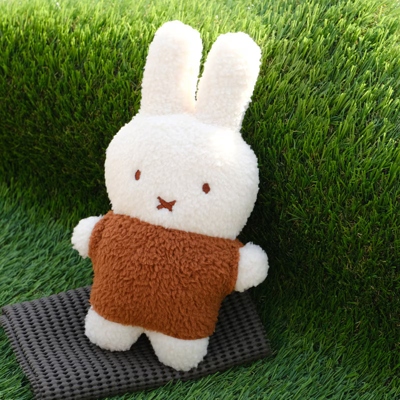 Miffy Japan - Fluffy Plush Toy Cacao - Milk Chocolate - Tengoku Corner