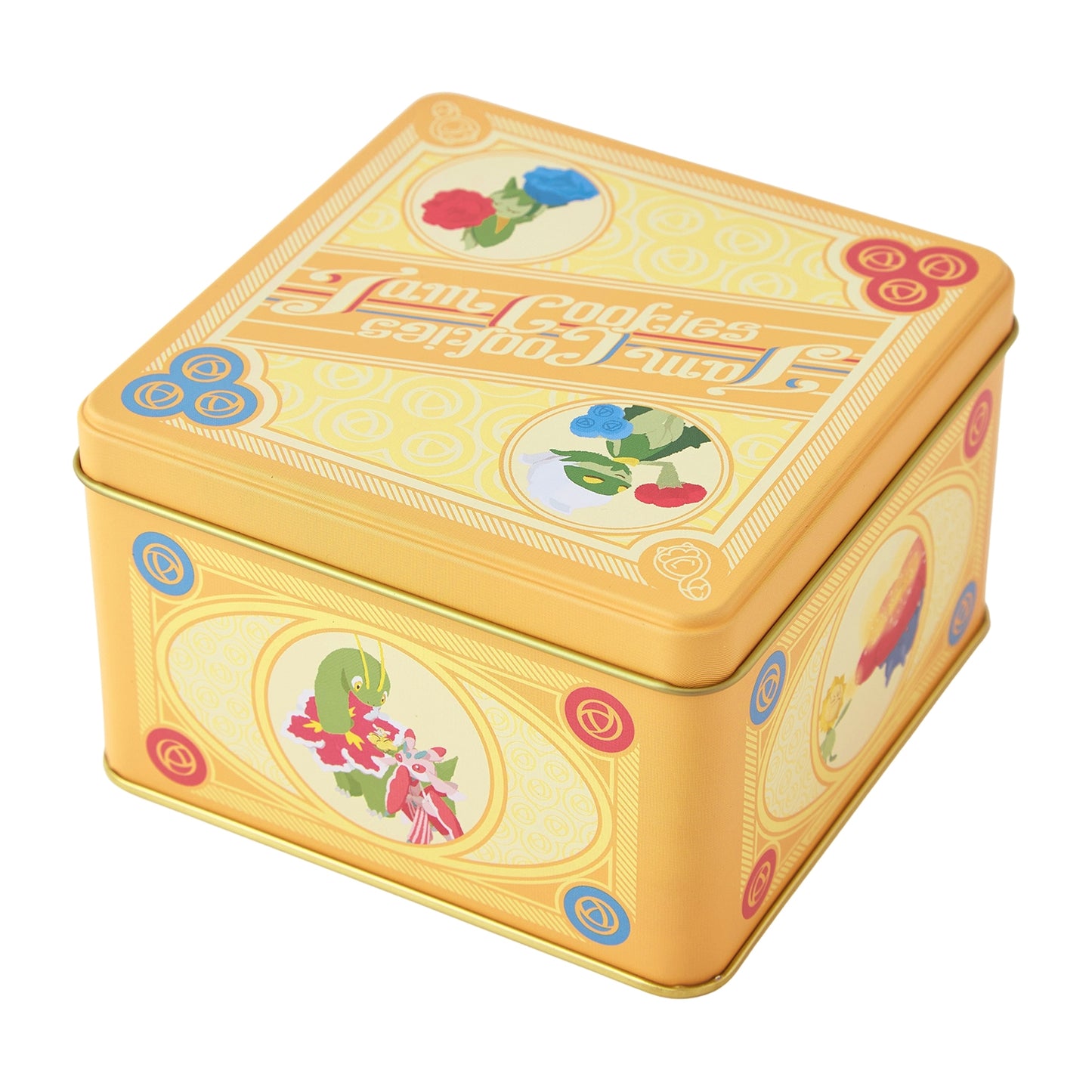 Japan Pokemon Center Original - Midarezaki - Jam Cookies Tin