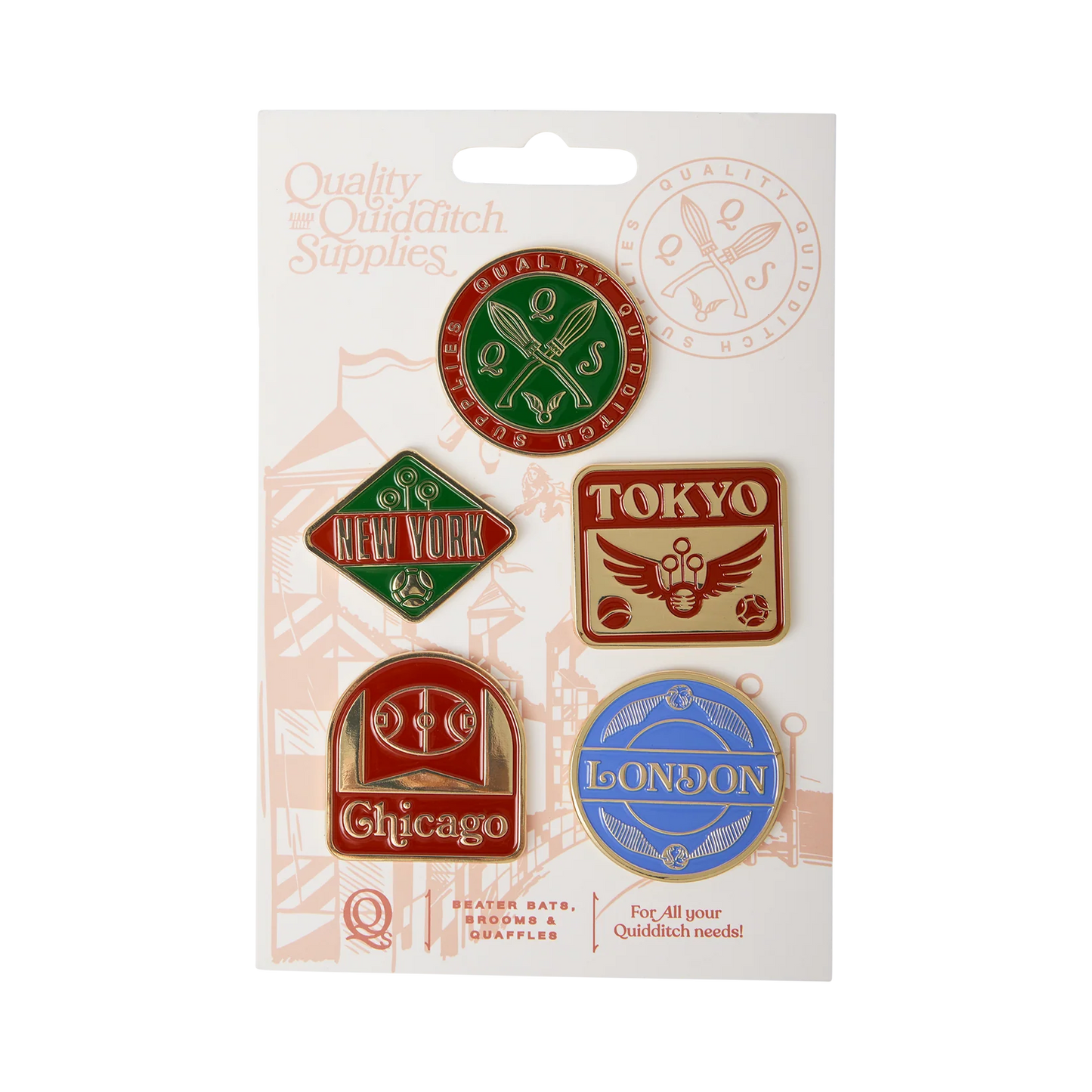 Harry Potter Japan - Tokyo - Luxury Quidditch Equipment Shop - Magnet Set