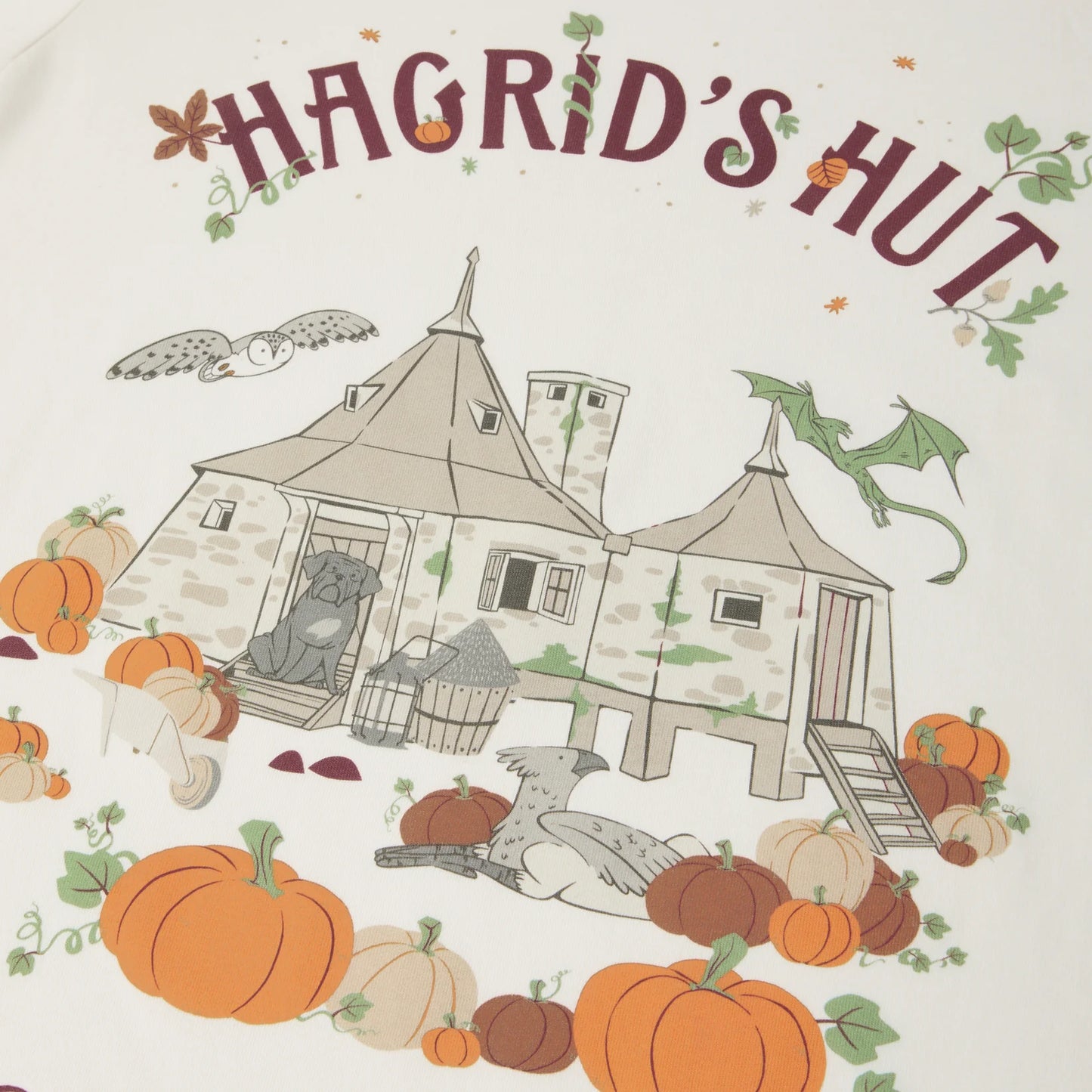 AUGUST 3 PREORDER - Harry Potter Japan - Hagrid's Hut Collection - Pyjama Set