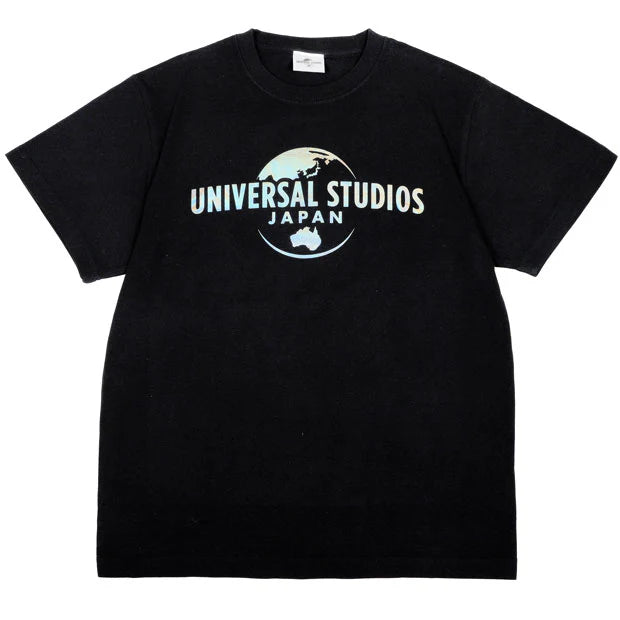 Universal Studios Japan - Globe Black T-Shirt (Holographic)