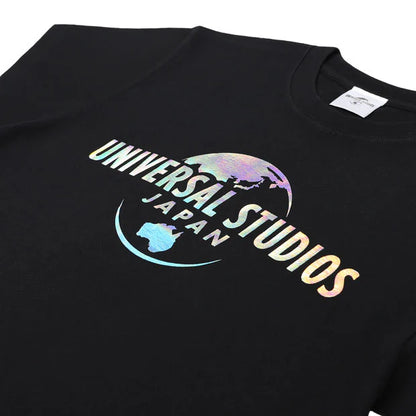 Universal Studios Japan - Globe Black T-Shirt (Holographic)