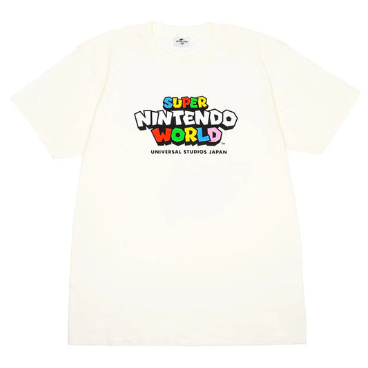 Universal Studios Japan - Super Nintendo World - Logo T-Shirt (Whitw)