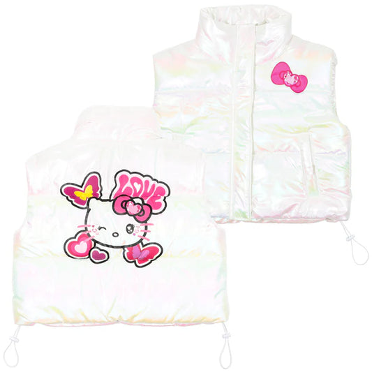 Universal Studios Japan - Hello Kitty - Holographic Padded Vest / Jacket