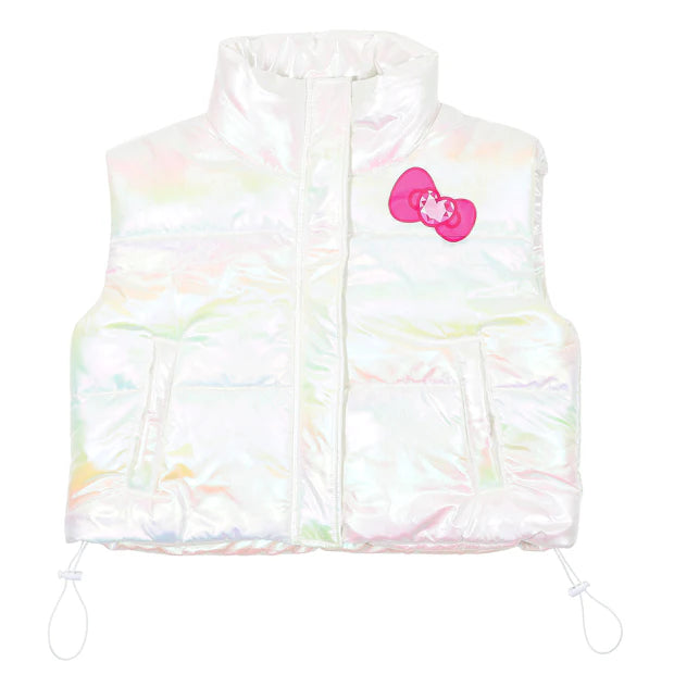 Universal Studios Japan - Hello Kitty - Holographic Padded Vest / Jacket