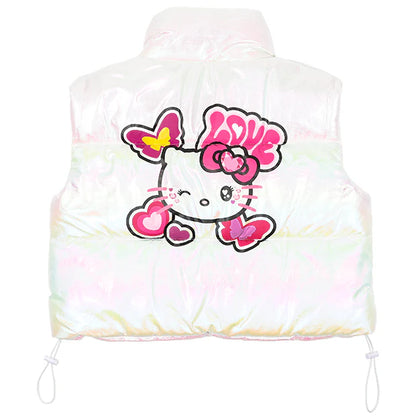 Universal Studios Japan - Hello Kitty - Holographic Padded Vest / Jacket