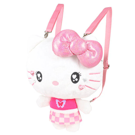Universal Studios Japan - Hello Kitty - Bucket Hat - 2 Way Plush Bag