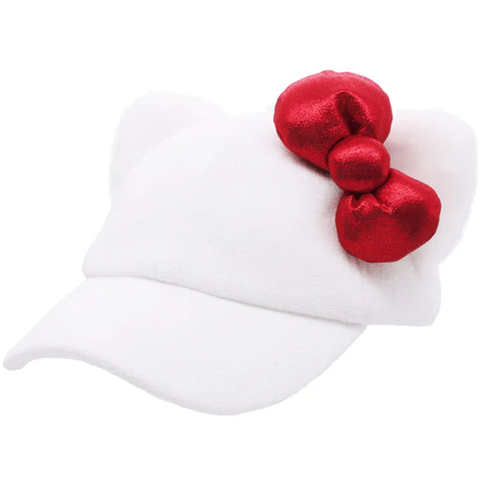 Universal Studios Japan - Hello Kitty - White Ears Cap