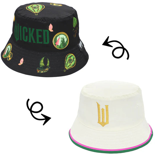 Universal Studios Japan - Wicked - Elphaba/Glinda - Reversible Bucket Hat