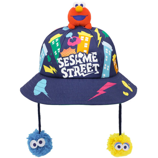 MAY 1 PREORDER - Universal Studios Japan - 25th Anniversary - Sesame Street - Elmo / Cookie Monster / Big Bird - Bucket Hat
