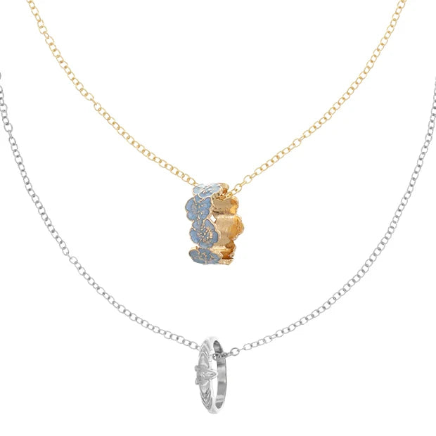 Universal Studios Japan - Frieren: Beyond Journey's End - Frieren & Himmel - Pair Necklace / Ring Set