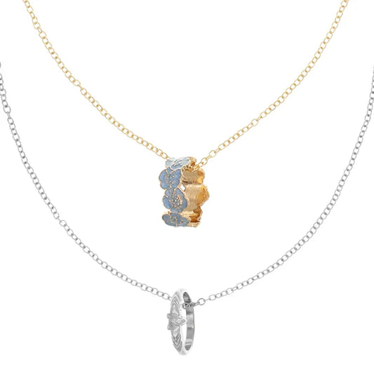 Universal Studios Japan - Frieren: Beyond Journey's End - Frieren & Himmel - Pair Necklace / Ring Set