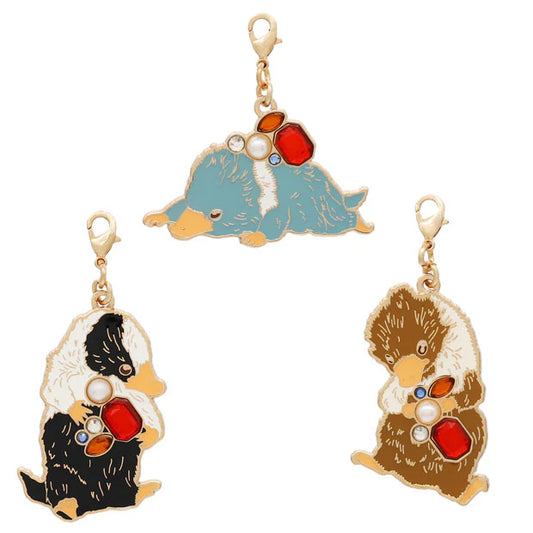 MAY 1 PREORDER - Universal Studios Japan - The Wizarding World of Harry Potter - Niffler Charm set (3 pieces)