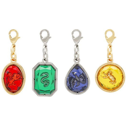 Universal Studios Japan - The Wizarding World of Harry Potter - Hogwarts School of Witchcraft and Wizardry - Gem Charm set (4 pieces)