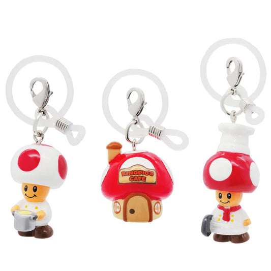 MAY 1 PREORDER - Universal Studios Japan - Super Nintendo World - Toad Charm Set (3 pieces)