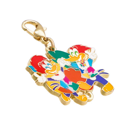 Universal Studios Japan - 25th Anniversary - Woody Woodpecker / Sesame Street™ / Minions / Hello Kitty / Peanuts - Charm Set (5 pieces)