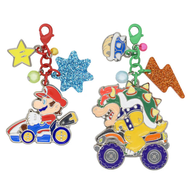 Universal Studios Japan - 25th Anniversary -Super Nintendo World - Mario Kart - Charm Set (2 pieces) - Tengoku Corner