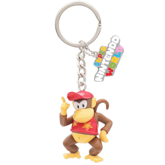 MAY 1 PREORDER - Universal Studios Japan - Super Nintendo World - Diddy Kong Keychain