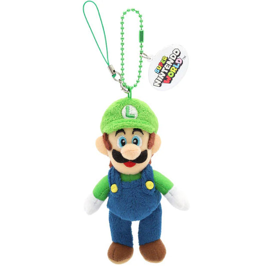 MAY 1 PREORDER - Universal Studios Japan - Super Nintendo World - Luigi - Plush Keychain