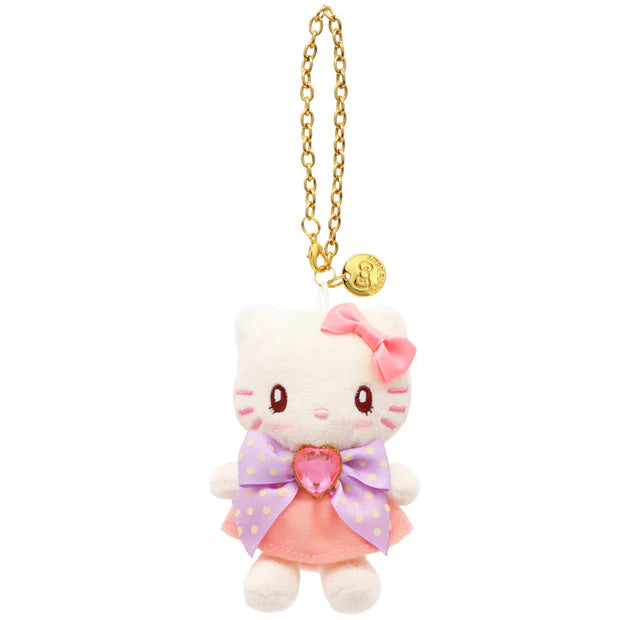 Universal Studios Japan - Hello Kitty - Ribbon Plush Keychain