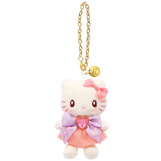Universal Studios Japan - Hello Kitty - Ribbon Plush Keychain