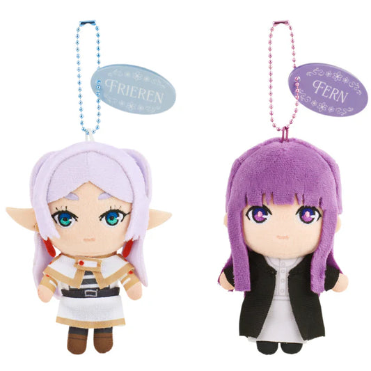 Universal Studios Japan - Frieren: Beyond Journey's End - Frieren & Fern Plush Keychain Set