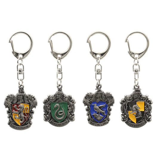 Universal Studios Japan - The Wizarding World of Harry Potter - Hogwarts School of Witchcraft and Wizardry - Keychain set (4 pieces)
