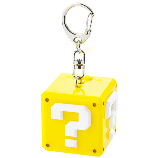 Universal Studios Japan - Super Nintendo World - Question Mark Block - Sound Keychain
