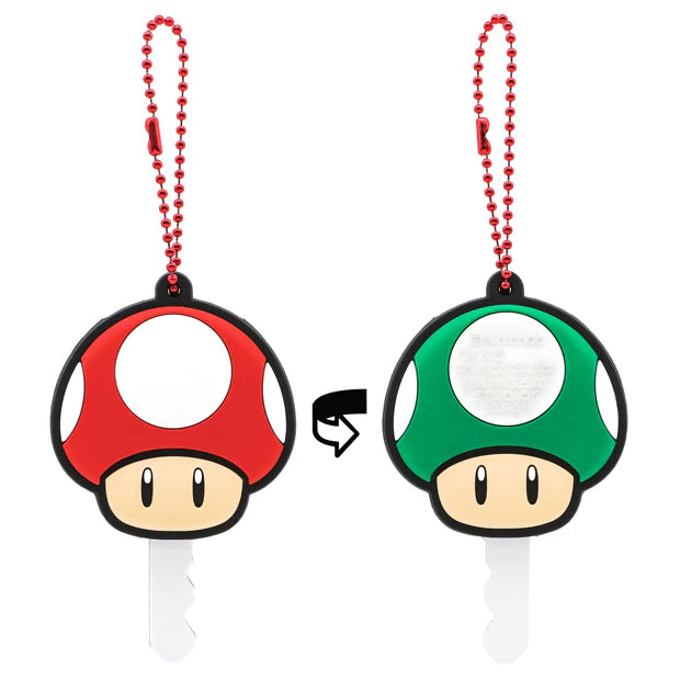 Universal Studios Japan - Super Nintendo World - Super Mushroom/Super Star - Key Cover Set (2 pieces)