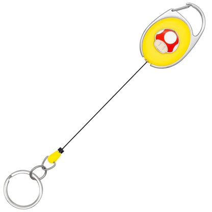 Universal Studios Japan - Super Nintendo World - Super Star/Super Mushroom/Question Block - Keychain Set with Reel (3 pieces)