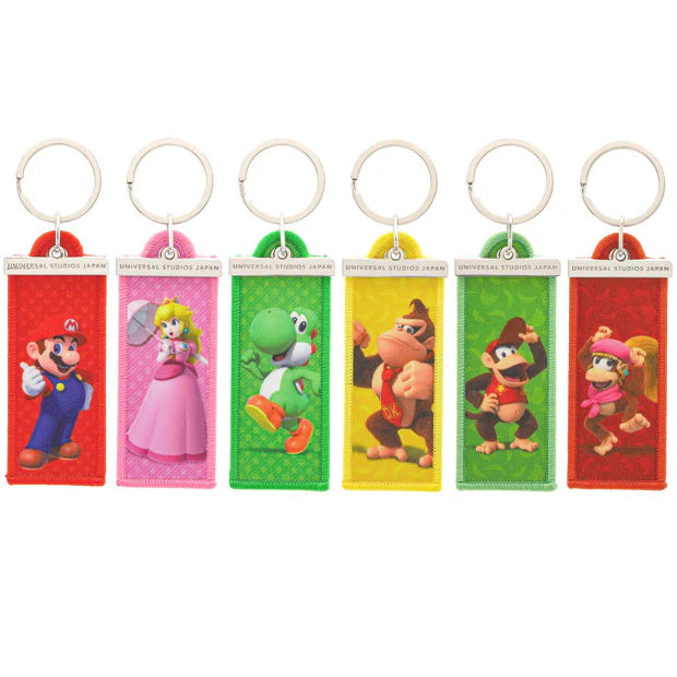 Universal Studios Japan - Super Nintendo World - Keychain Set (6 pieces)