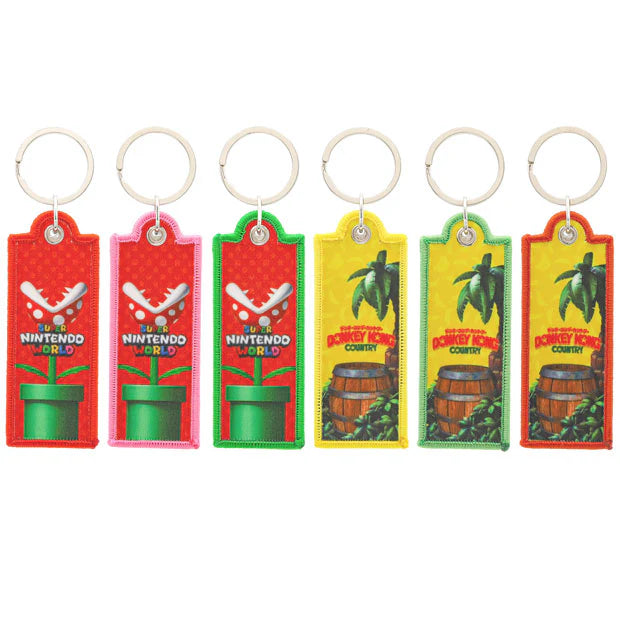 Universal Studios Japan - Super Nintendo World - Keychain Set (6 pieces)
