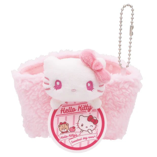 Universal Studios Japan - Hello Kitty / Tiny Chum - Cup Sleeve Keychain
