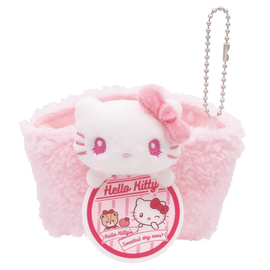Universal Studios Japan - Hello Kitty / Tiny Chum - Cup Sleeve Keychain
