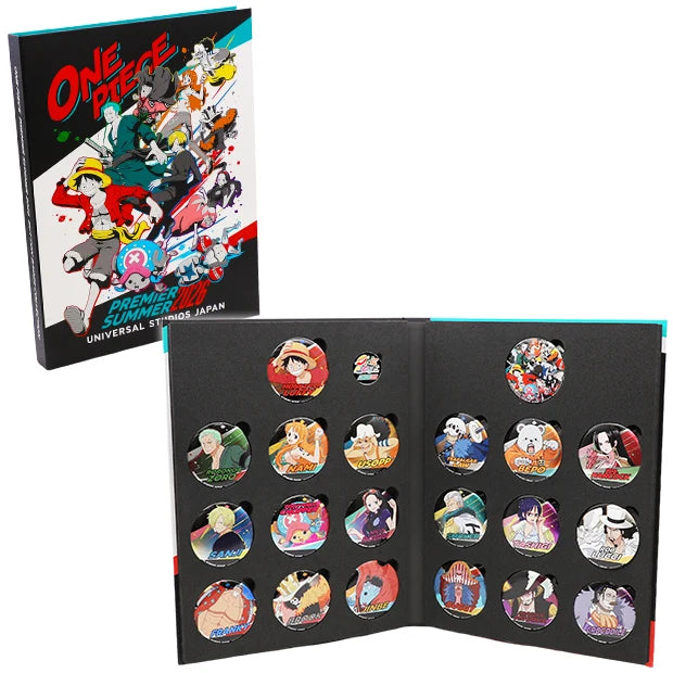 Universal Studios Japan - One Piece - Complete Box Set of Can Badges
