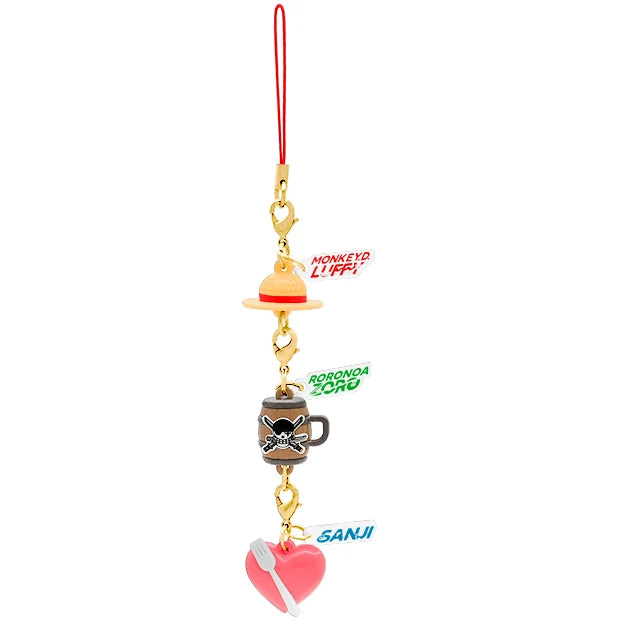 Universal Studios Japan - One Piece - Luffy, Zoro & Sanji - Strap
