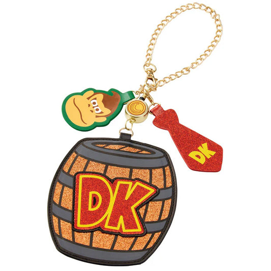 Universal Studios Japan - Super Nintendo World - Donkey Kong - Pass Case with Charm and Reel