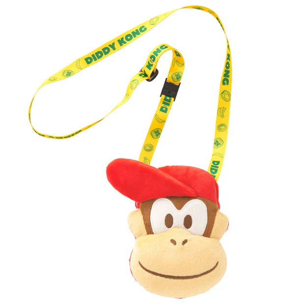 Universal Studios Japan - Super Nintendo World - Diddy Kong - Plush Pass Case