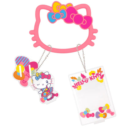 Universal Studios Japan - 25th Anniversary - Hello Kitty - Keychain & Hand Strap Set